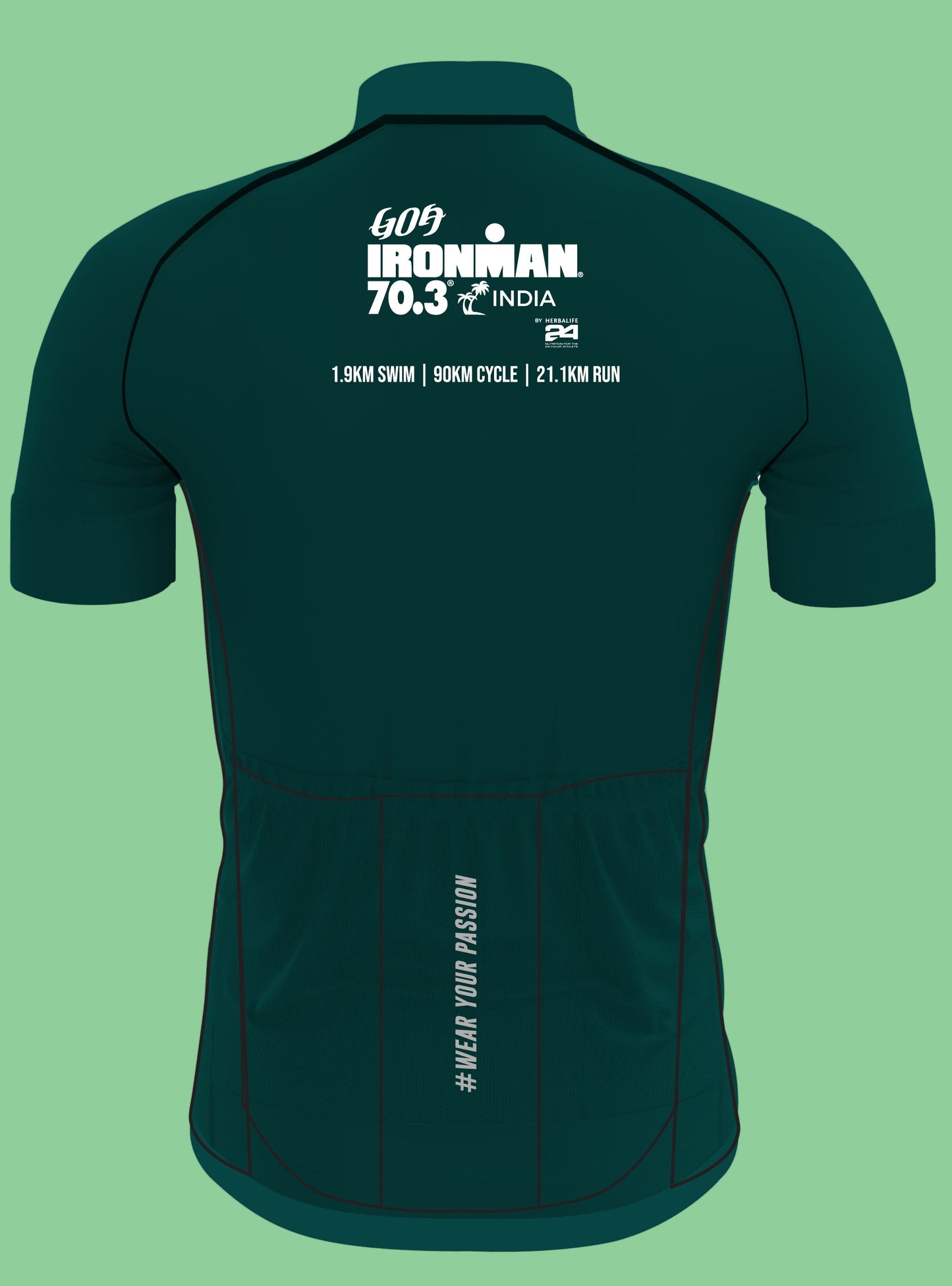 Training Beast Cycling Jersey - IRONMAN 70.3 GOA