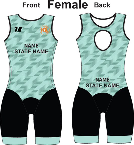Triathlon Female – Aquamarine