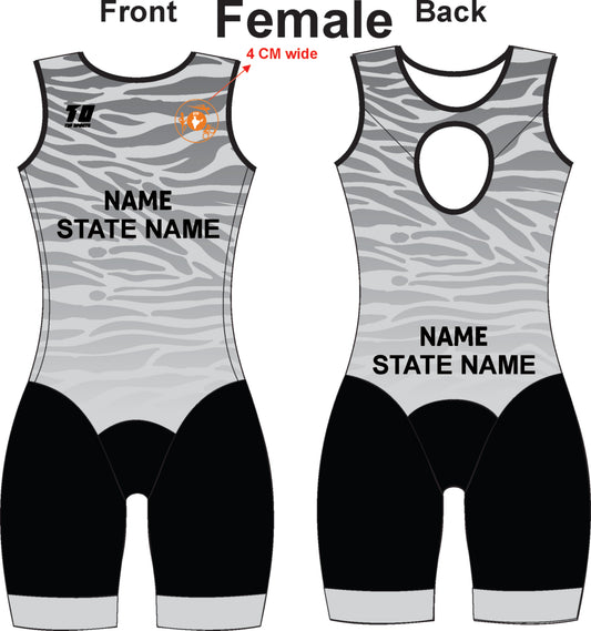 Triathlon Female – Grey Day