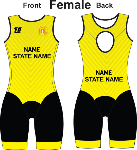 Triathlon Female – Yellow