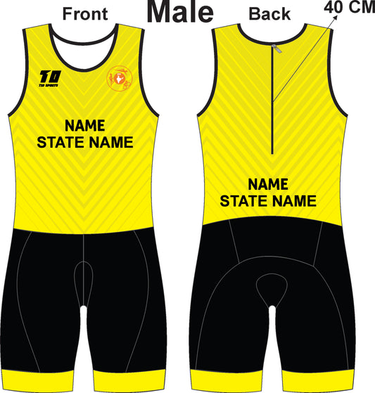 Triathlon Male – Yellow Colour