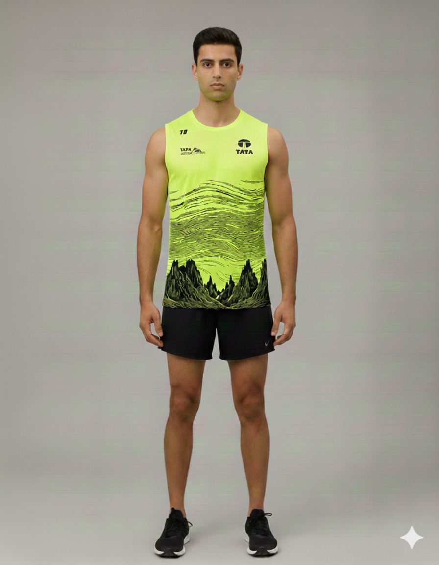Elevation Male Singlet - Tata Ultra Marathon