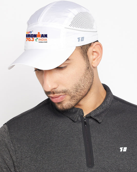 Flyer Cap White - Ironman 70.3 Goa