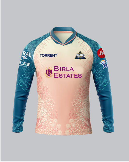 OFFICIAL TRAINING JERSEY FULL SLEEVE CORAL - GUJARAT TITANS - IPL 2026