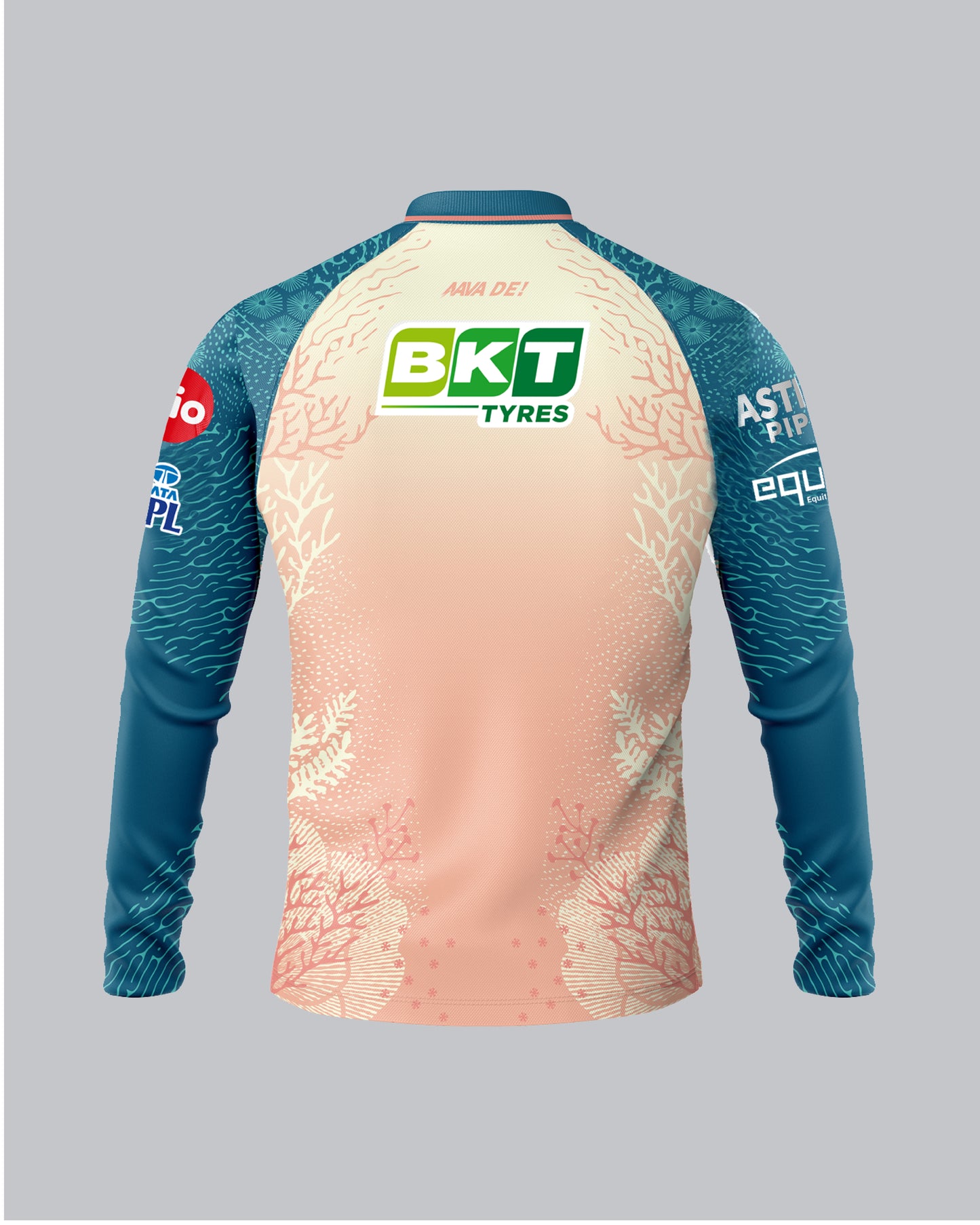 OFFICIAL TRAINING JERSEY FULL SLEEVE CORAL - GUJARAT TITANS - IPL 2026