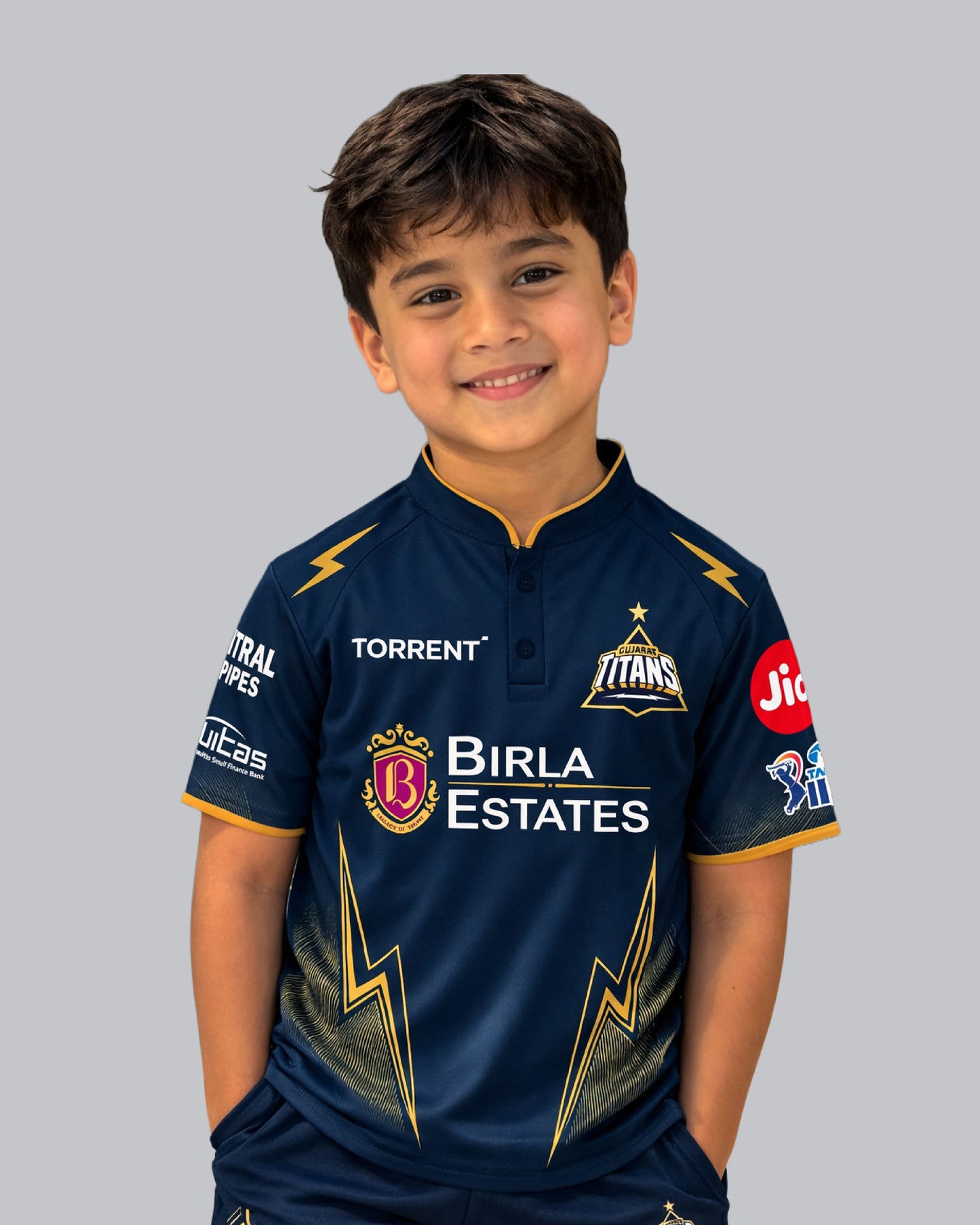 OFFICIAL KIDS JERSEY HS  - GUJARAT TITANS - IPL 2026