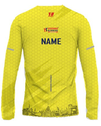 Full Sleeve Male Tshirt - Hyderabad Runners