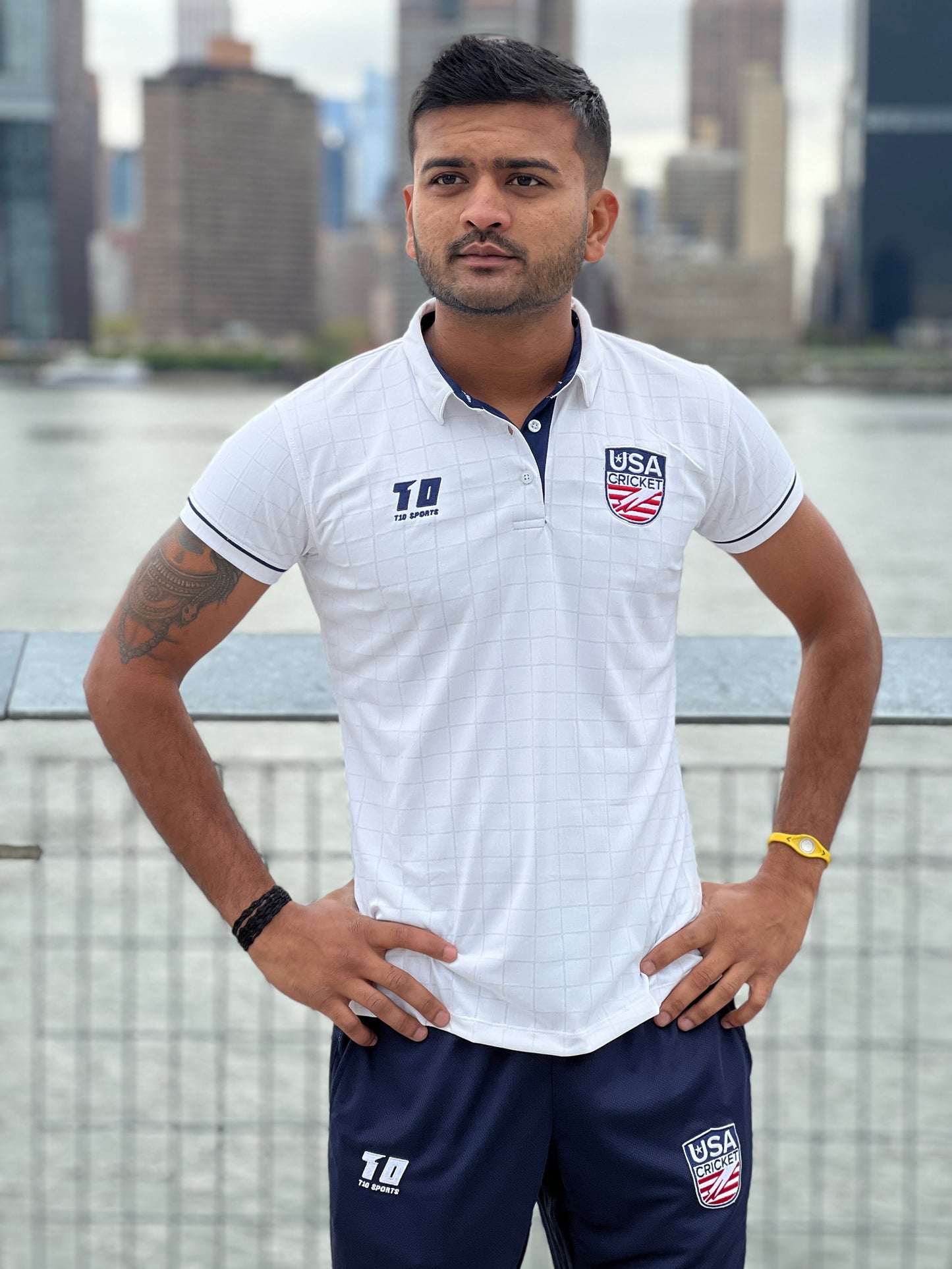 USA Cricket Travel Polo