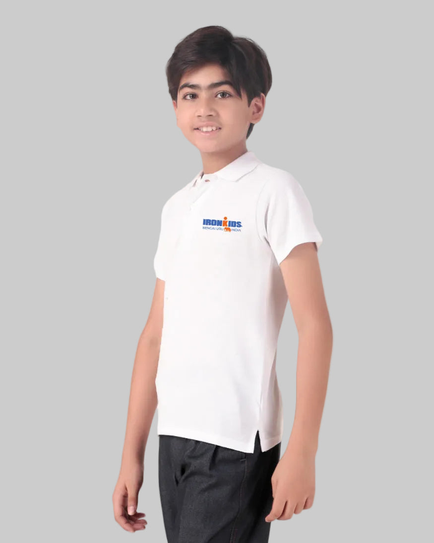 Polo White - IRONKIDS