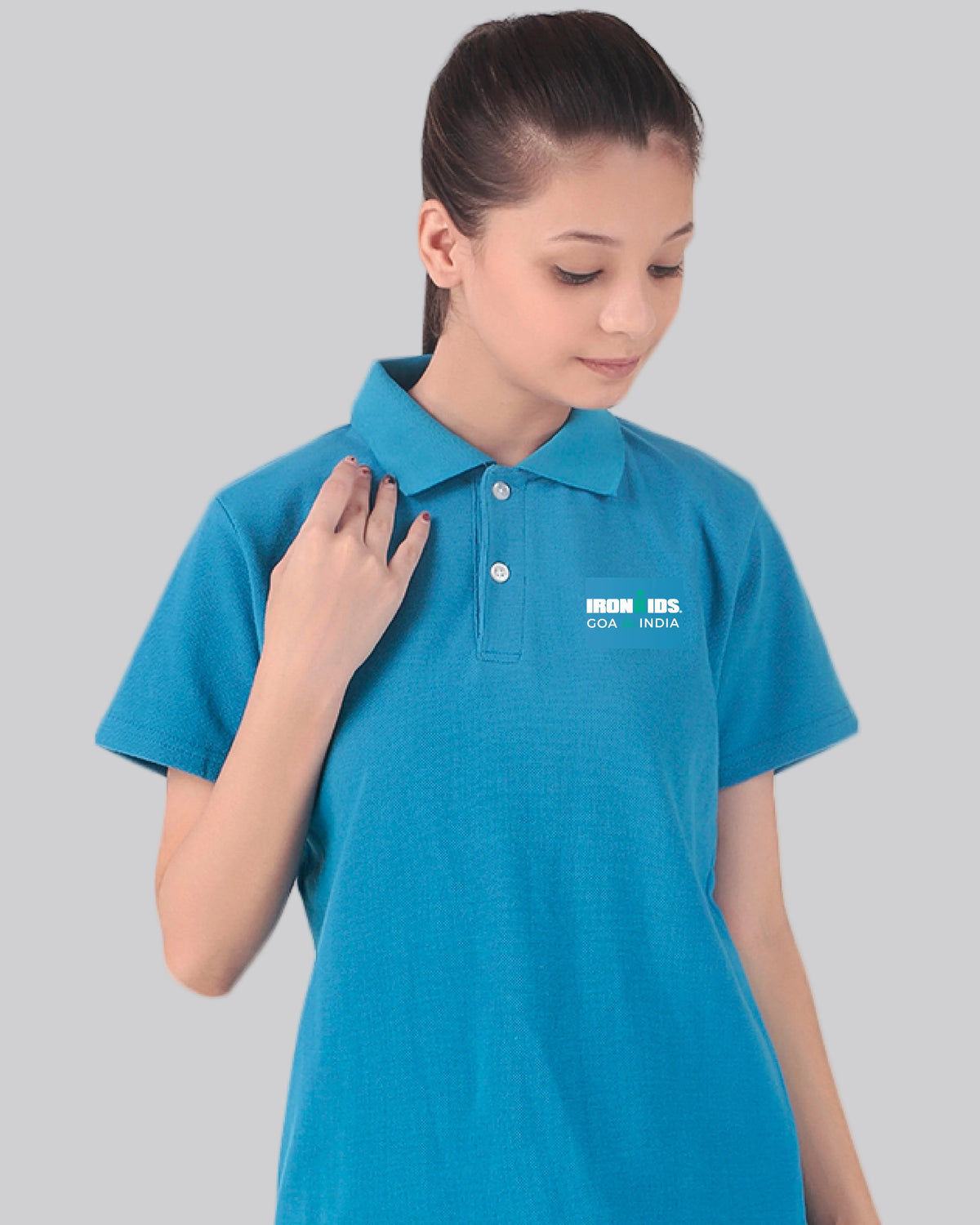 Unisex Polo Blue - Ironkids Goa