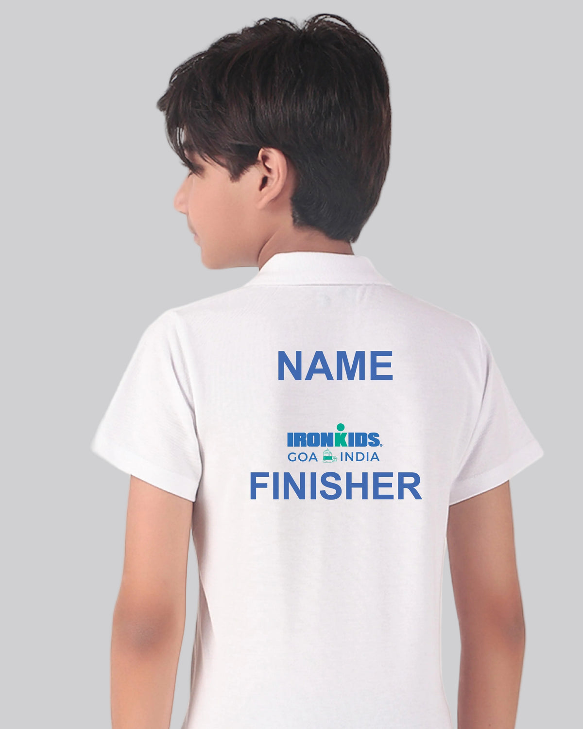 Unisex Polo White - Ironkids Goa