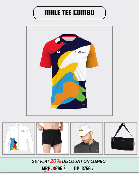 MALE TEE COMBO - JBG KOLKATA MARATHON 2026
