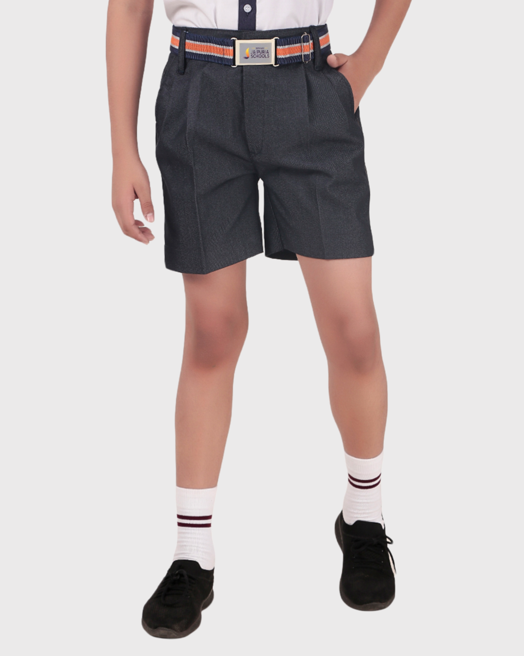 Jaipuria Classic Denim Shorts Without Gallis