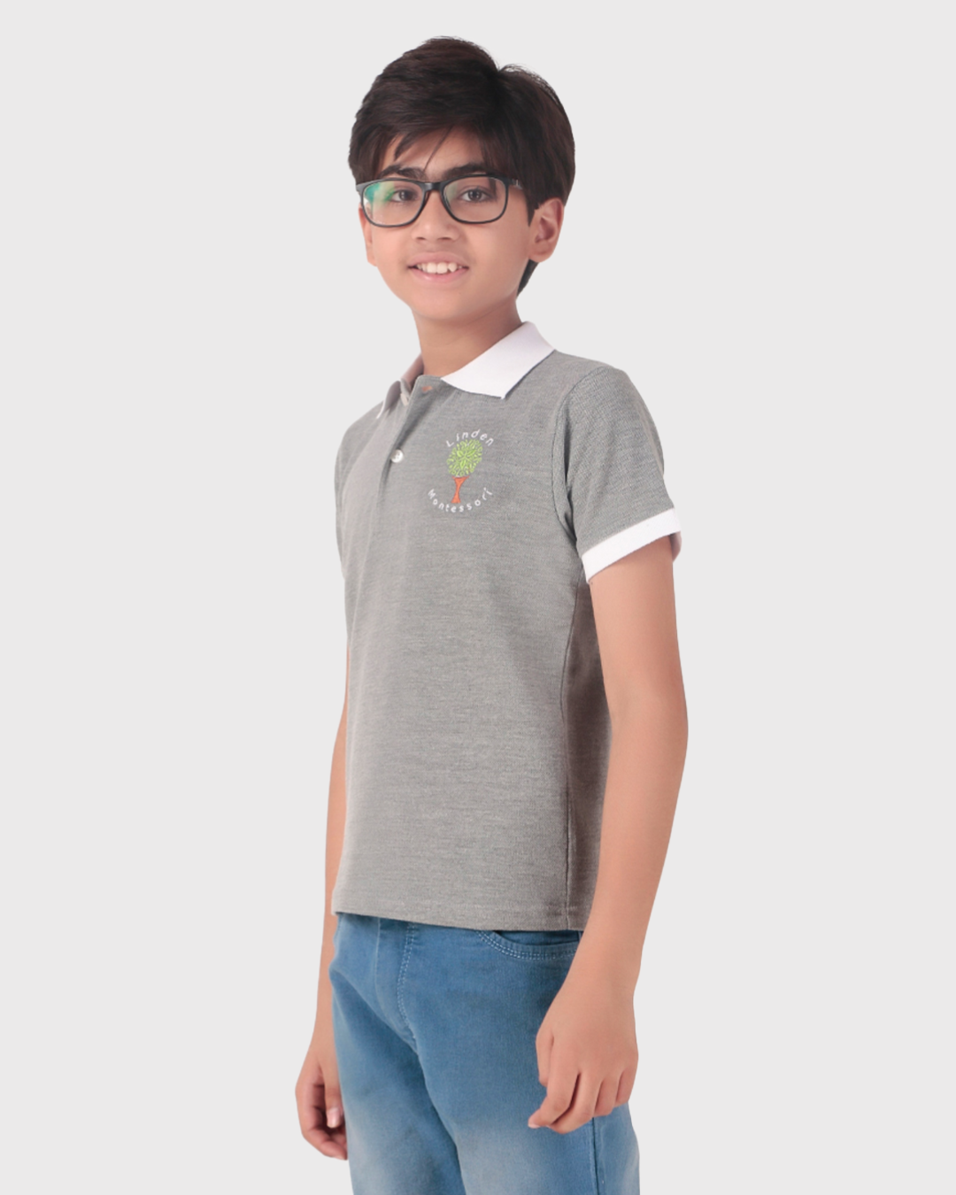 PQ Stretch Polo T-Shirt  - Linden Montessori