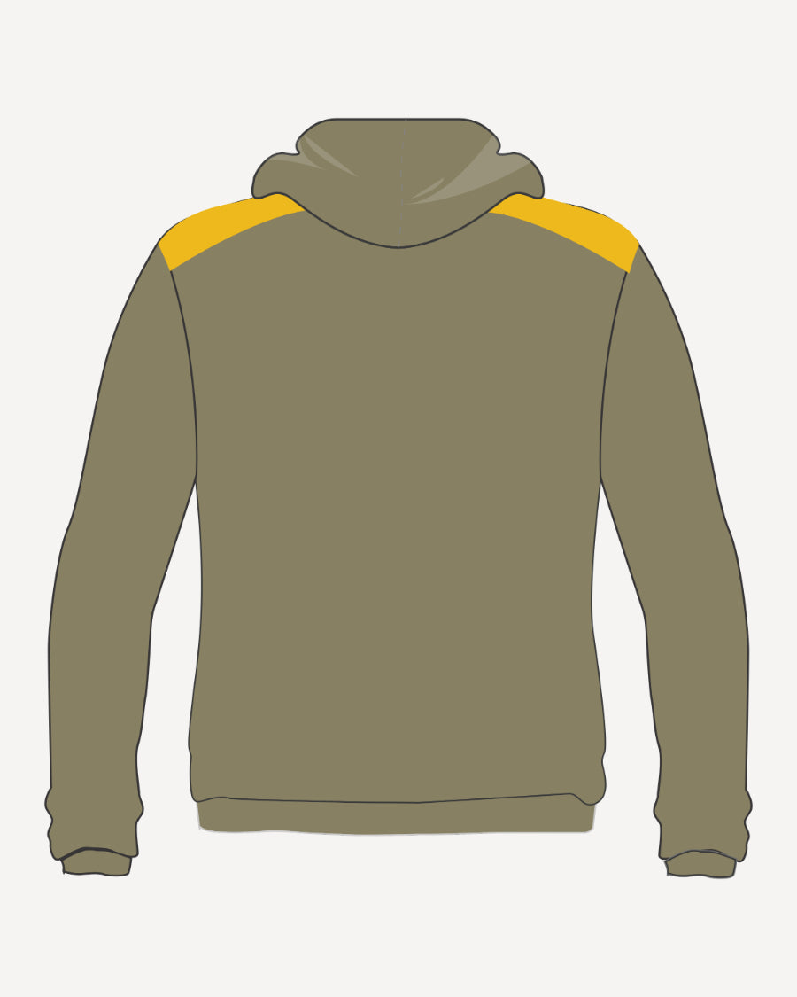 BEIGE/YELLOW HOODIE - MRIS IB
