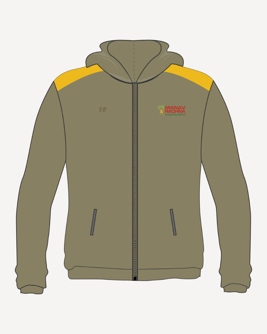 BEIGE/YELLOW HOODIE - MRIS IB