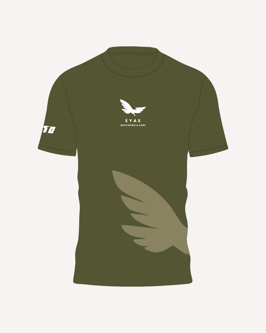 OLIVE GREEN HOUSE T-SHIRT - MRIS IB