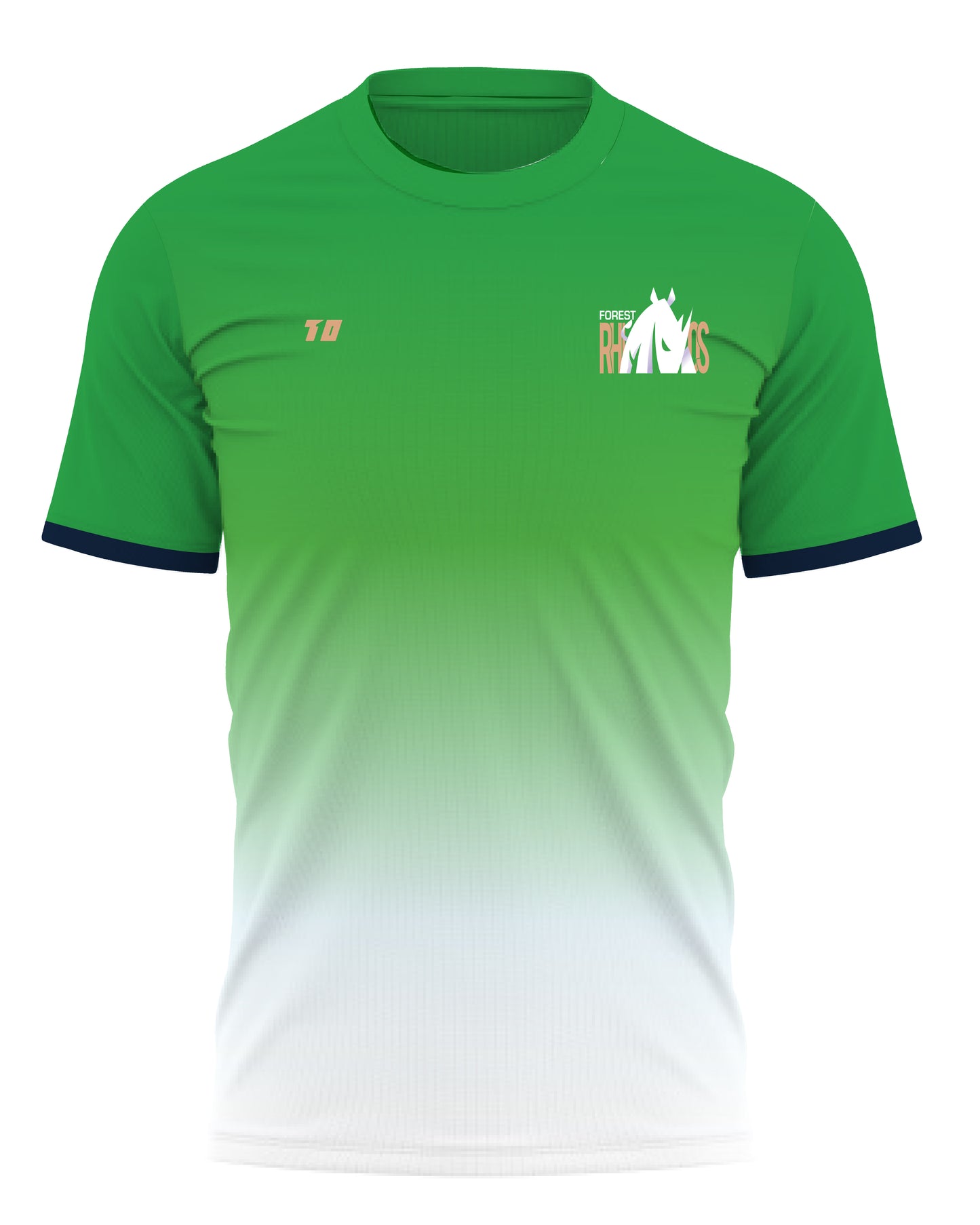 MRIS CLAN House Tee Green (Forest Rhinos) - Manav Rachna