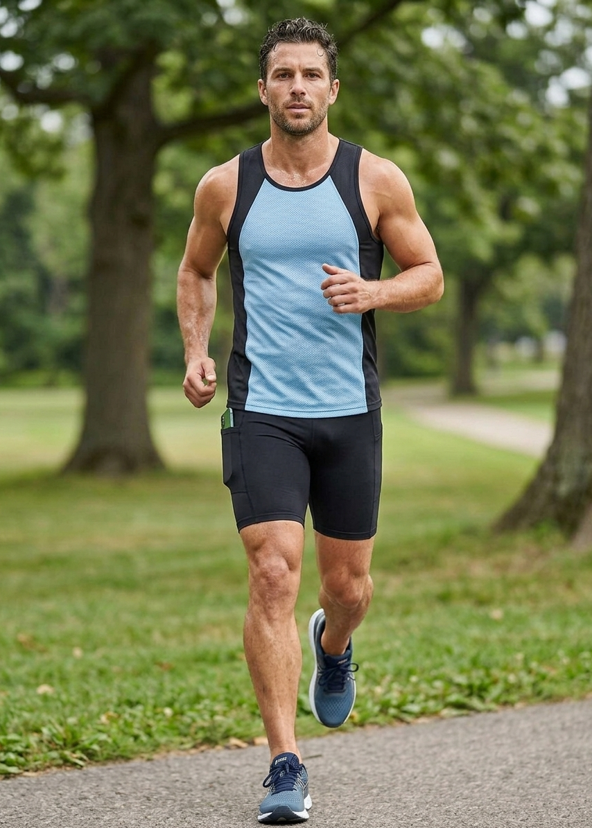 Multi Pocket Dash Tights - Male