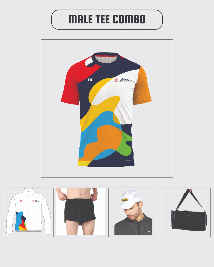 MALE TEE COMBO - JBG KOLKATA MARATHON 2026