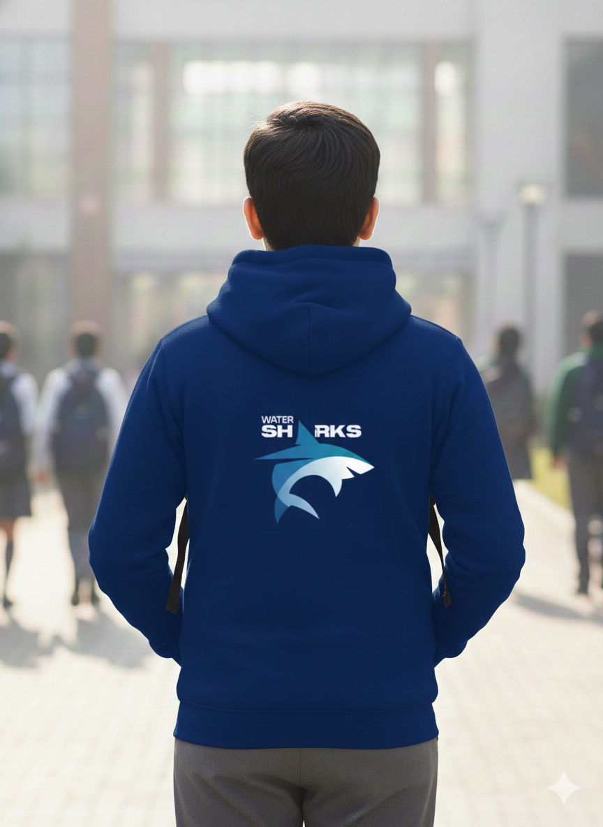 MRIS CLAN Hoodie (Water Sharks) - Manav Rachna