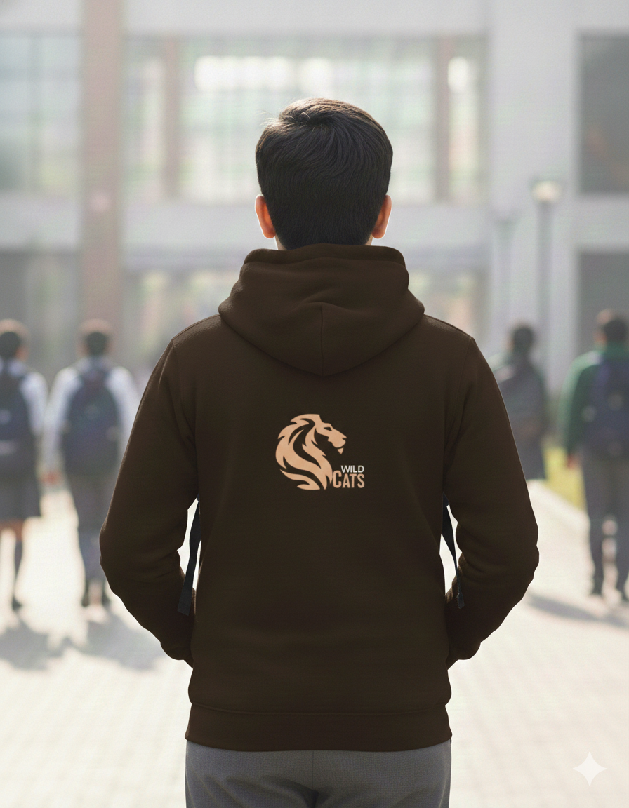 MRIS CLAN Hoodie (Wild Cats) - Manav Rachna