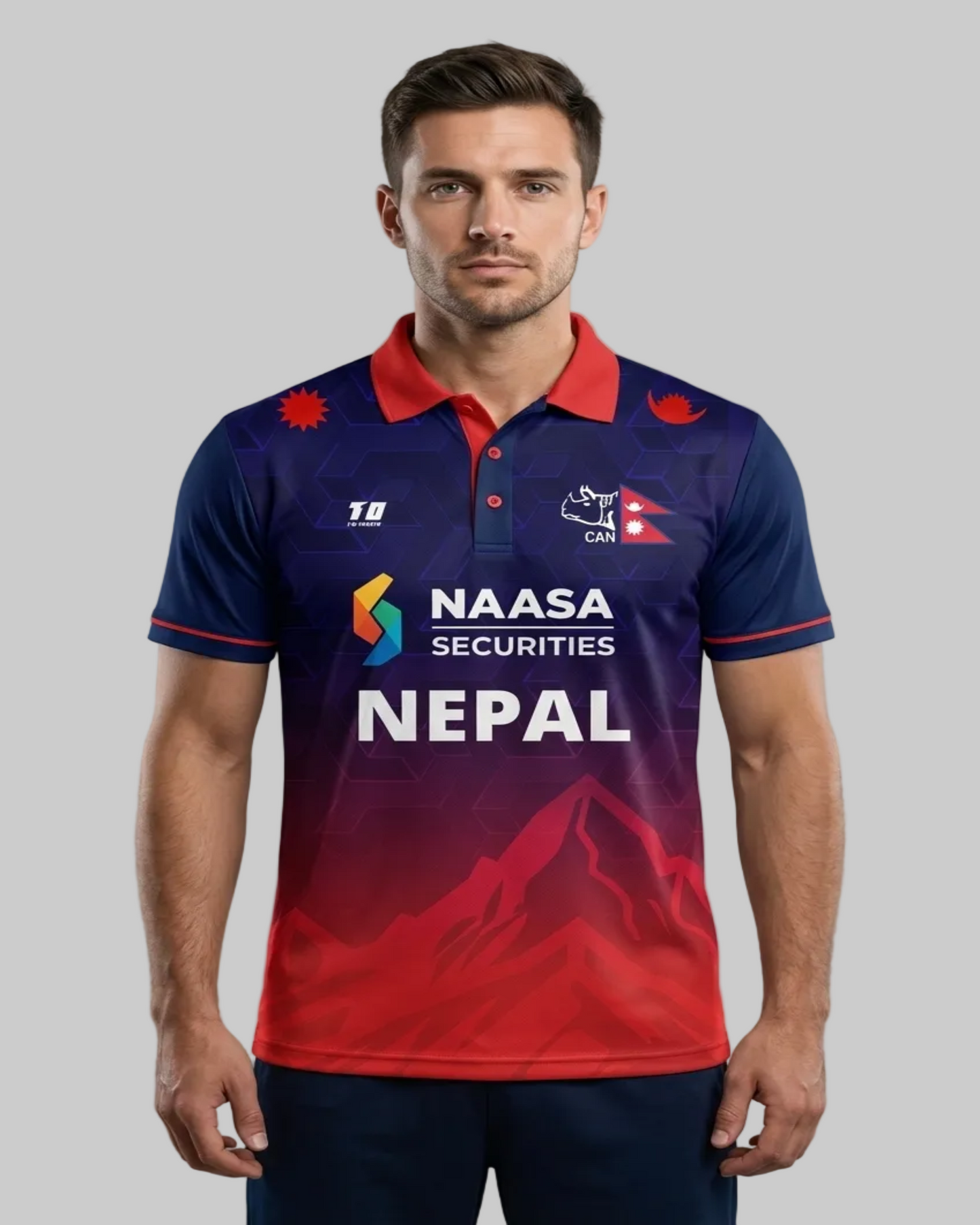 Match Jersey Half Sleeves - Nepal Cricket