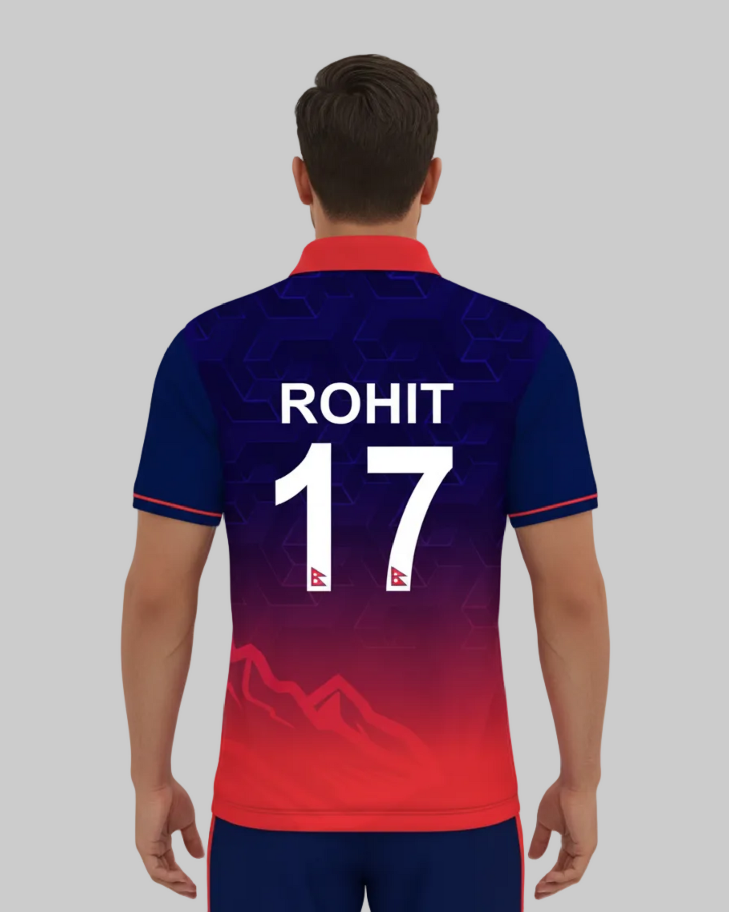 Match Jersey Half Sleeves - Nepal Cricket