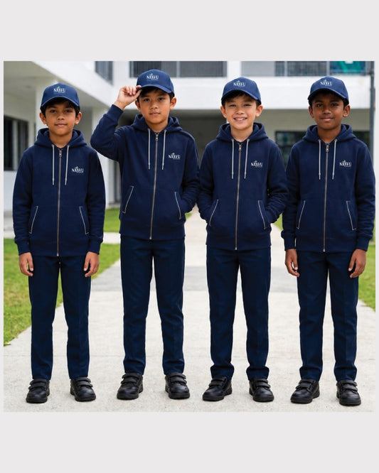 Grade 1 to 11 Unisex Track Hoodie - Naavu School