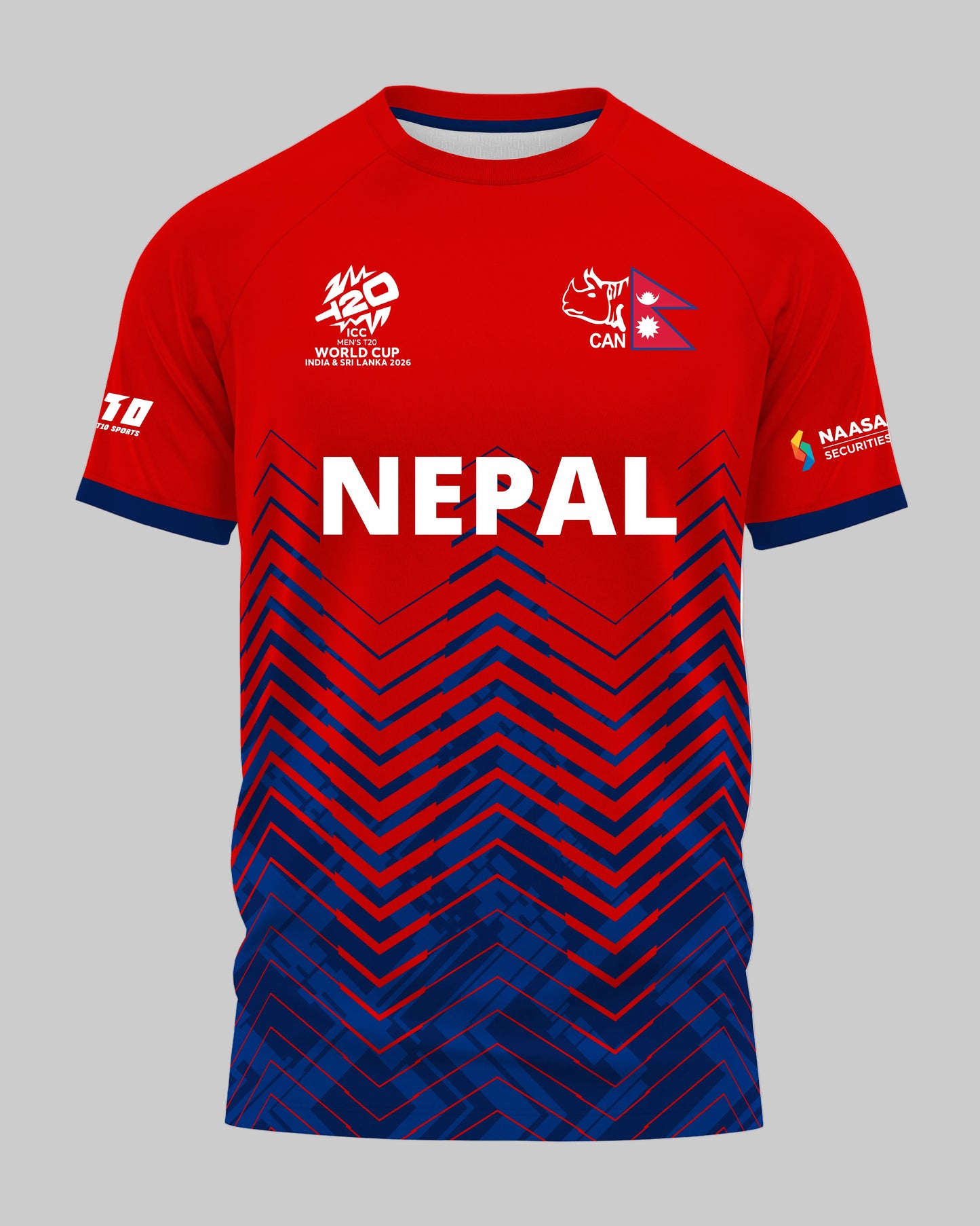 World Cup 2026 - Training Jersey - Nepal Cricket