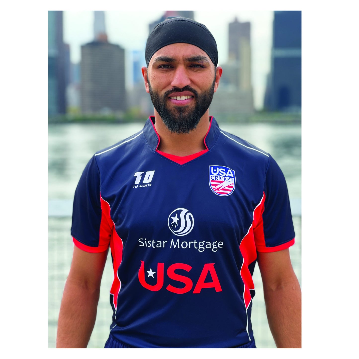 USA Playing Half Sleeves Jersey ED-22