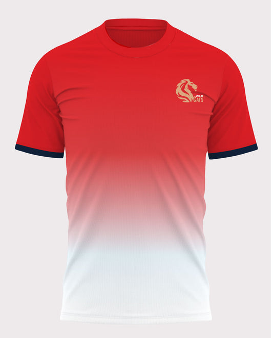 DryFit R/N CLAN House Red T-Shirt - Manav Rachna