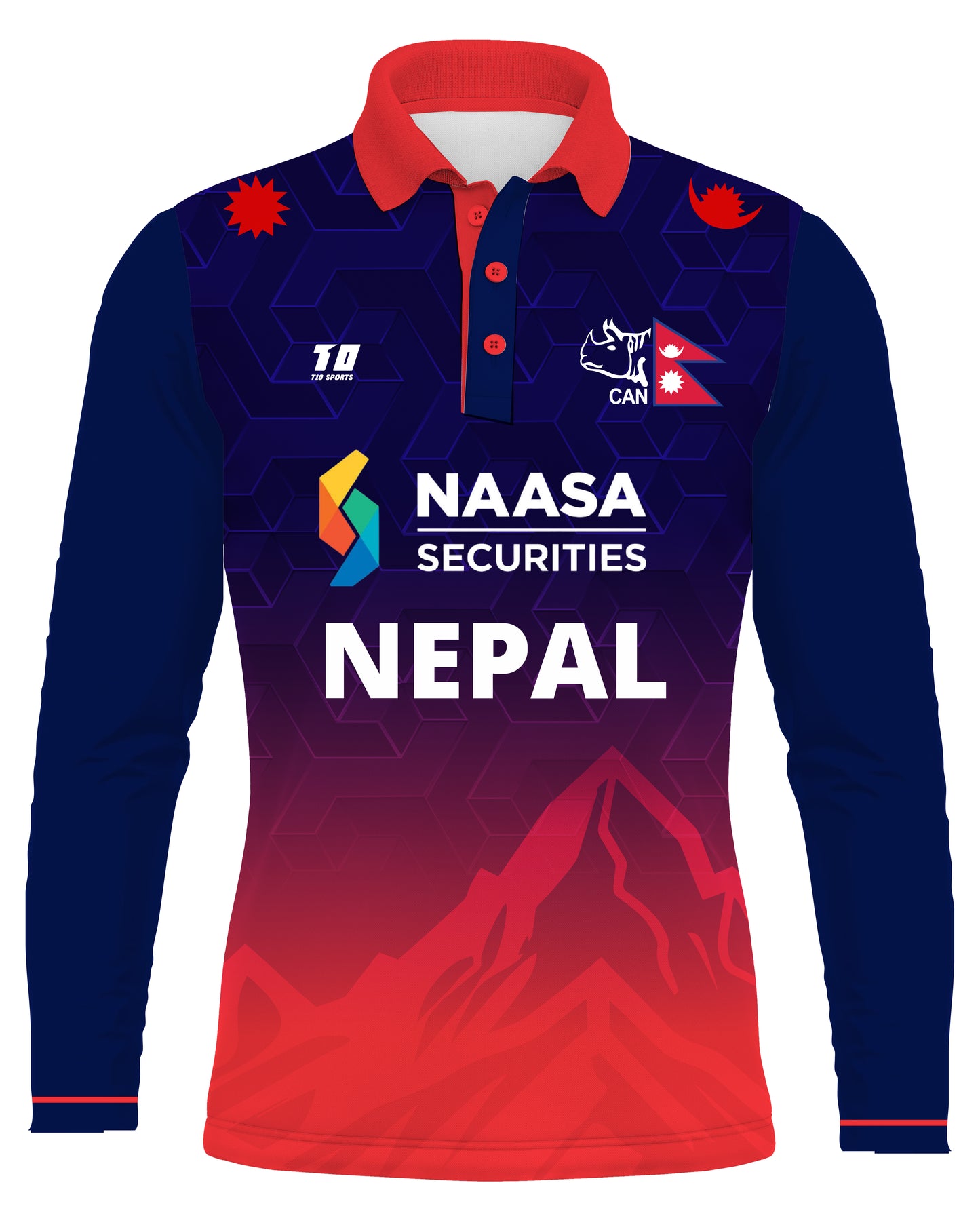 Match Jersey Full - Nepal Cricket