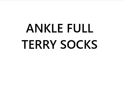 ANKLE FULL TERRY SOCKS - HRS