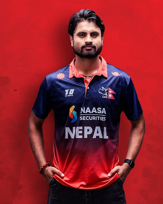 Match Jersey Half Sleeves - Nepal Cricket