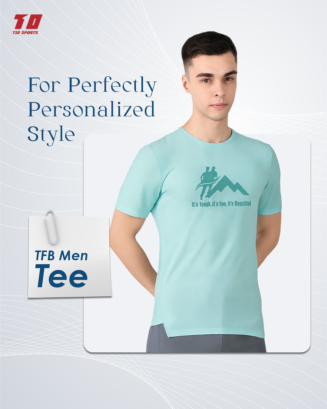 Sub 100 Tee - Ice Blue