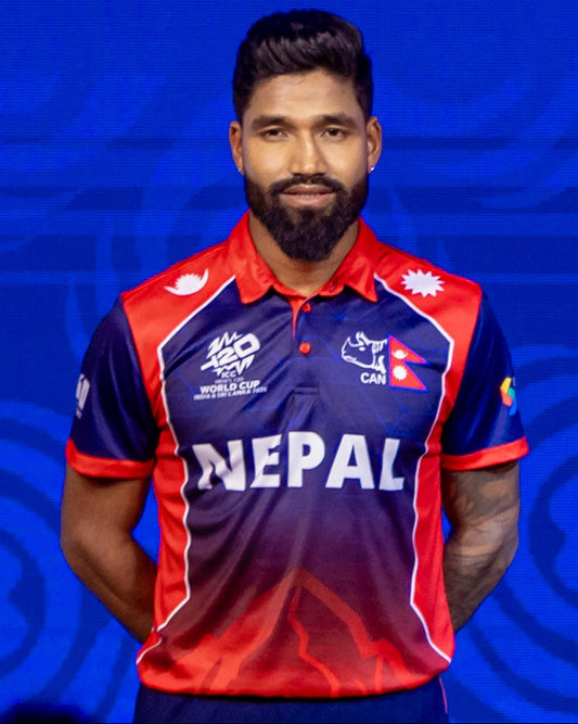 World Cup 2026 - Playing Jersey - Nepal Cricket