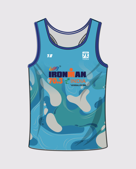 Training Endurance Singlet Male - Ironman 70.3 Goa