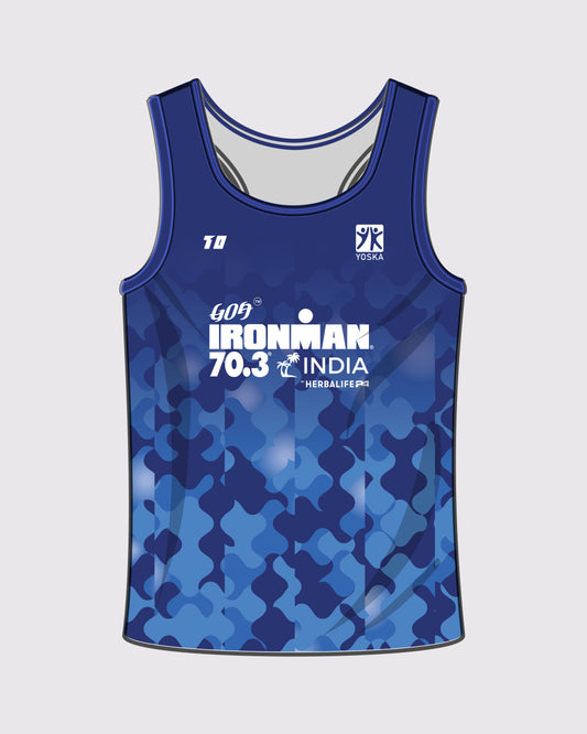 Training Sprint Singlet Male - Ironman 70.3 Goa