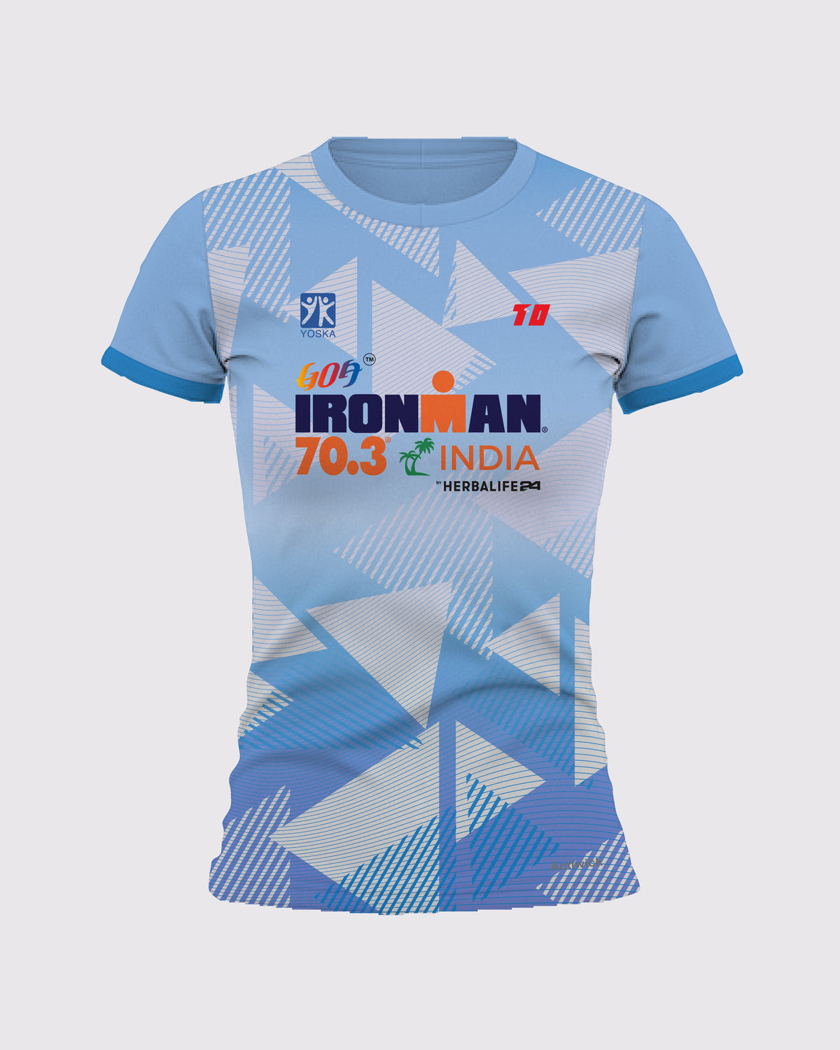 Training Volt Female T-Shirt - Ironman 70.3 Goa
