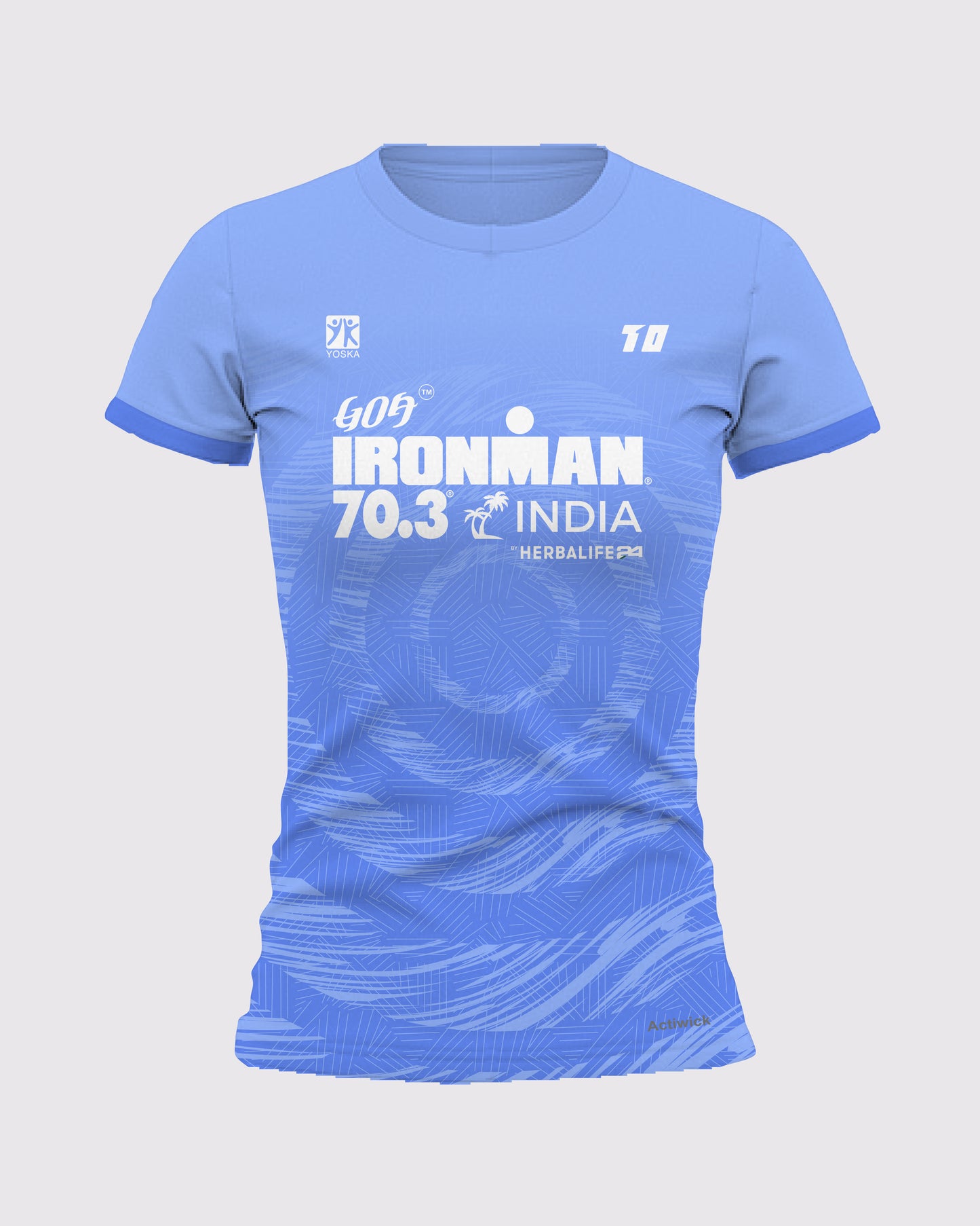 Training Warrior Female T-Shirt - Ironman 70.3 Goa