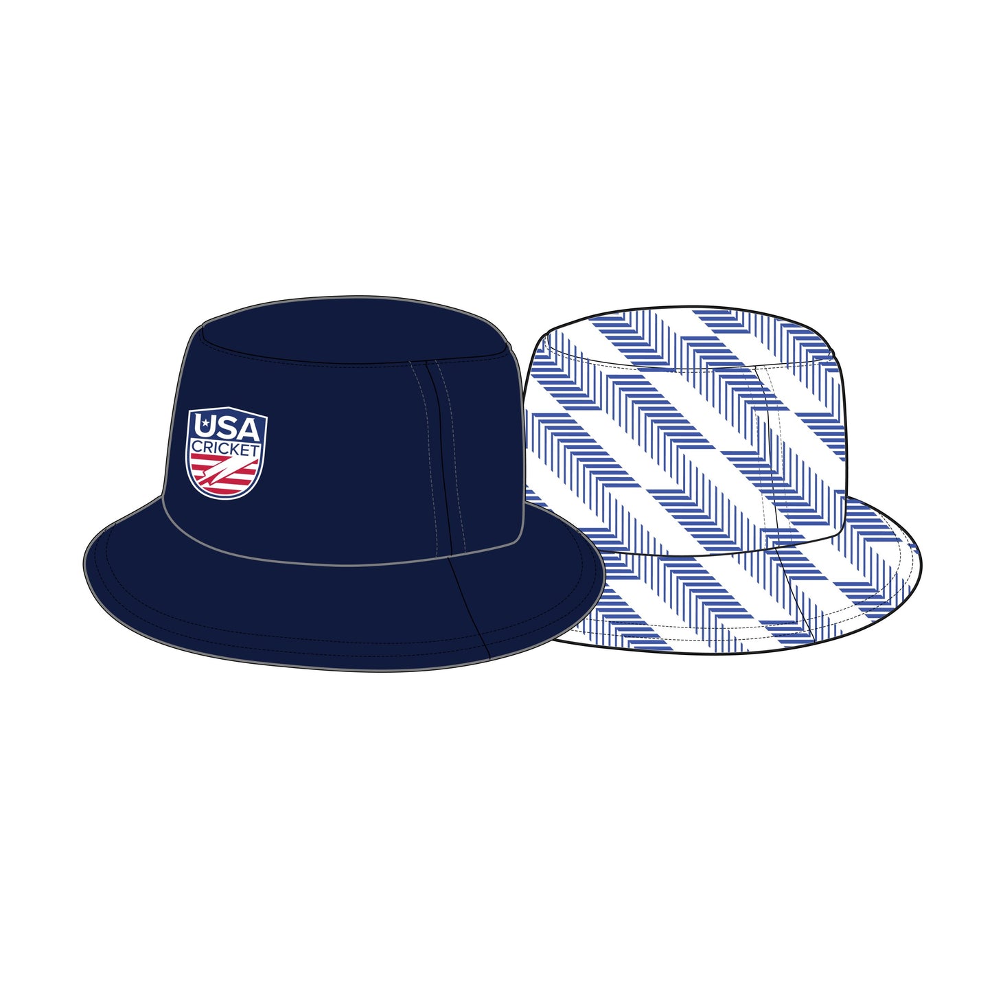 USA Bucket Hat Reversable