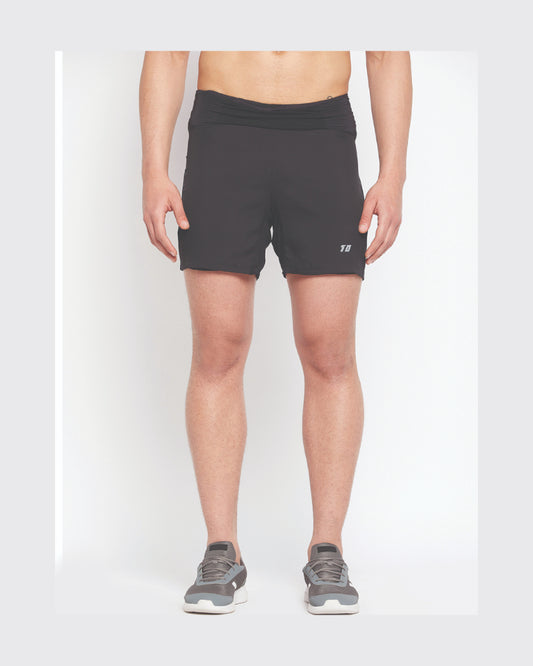 ULTRA LIGHT WEIGHT SHORTS BLACK - JBG KOLKATA MARATHON 2026