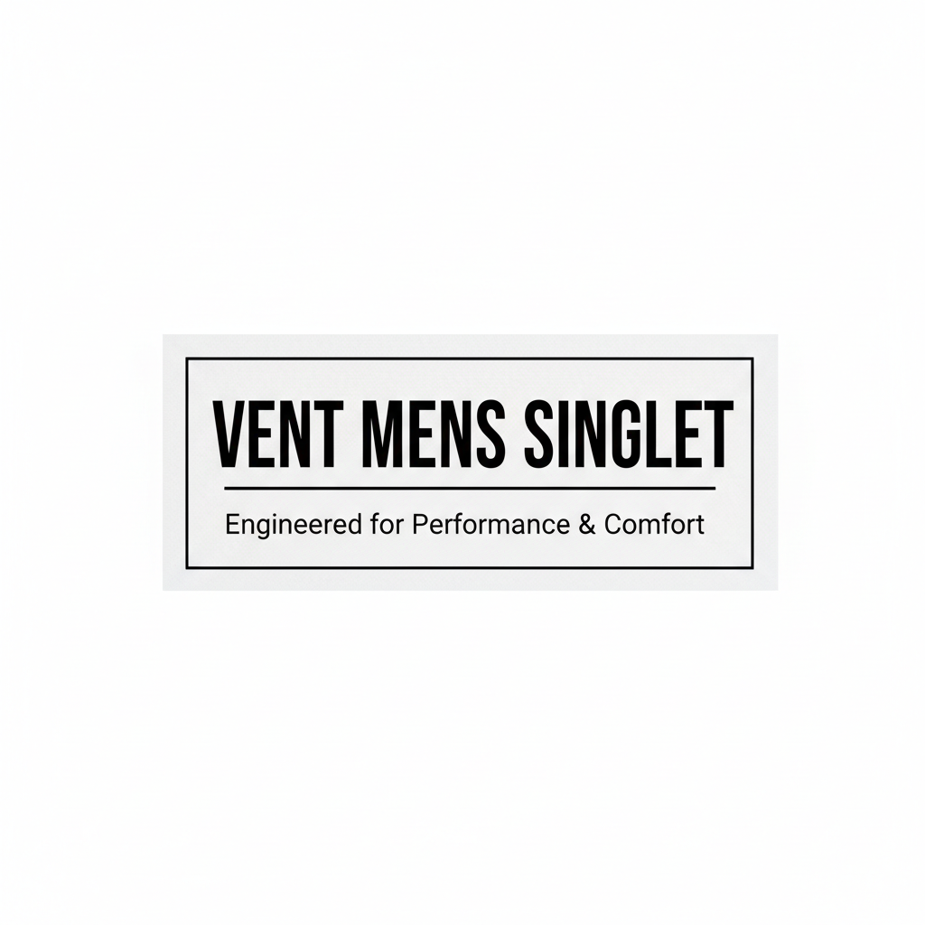 VENT MENS SINGLET - HRS