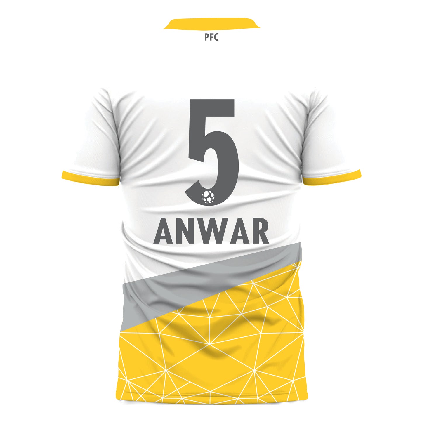 Round Glass Punjab FC Jersey Away