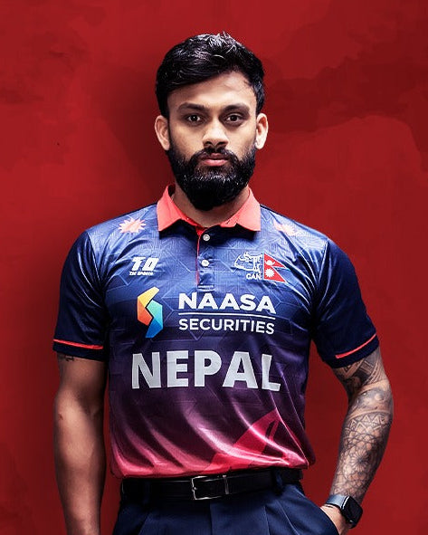 Match Jersey Half Sleeves - Nepal Cricket