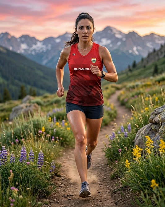 SLEEVELESS TEE WOMEN - RUNAHOLICS