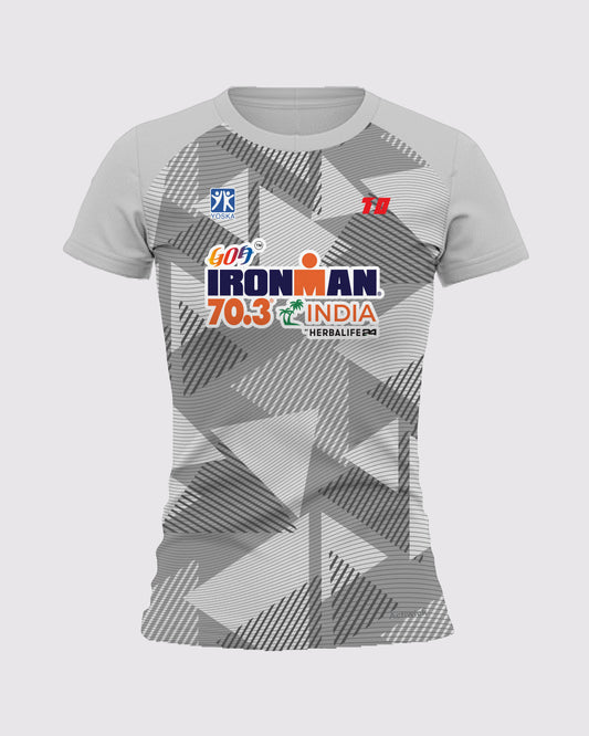 Training Blaze Female T-Shirt- Ironman 70.3 Goa