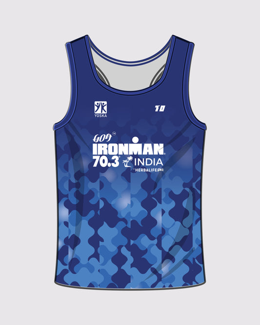 Training Sprint Singlet Male - Ironman 70.3 Goa