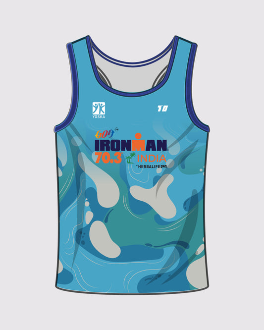 Training Endurance Singlet Male - Ironman 70.3 Goa